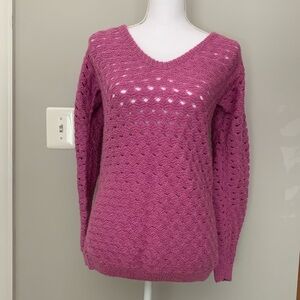 Handmade knit sweater, one‎ of a kind